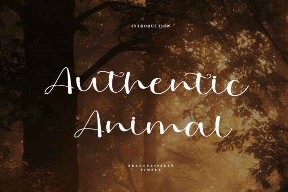 Authentic Animal: The Perfect Font for Branding That Speaks