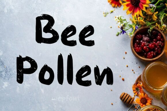 Bee Pollen: A Script Font That Elevates Your Web Design