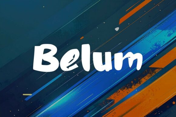 Belum: A Font That Speaks with Confidence