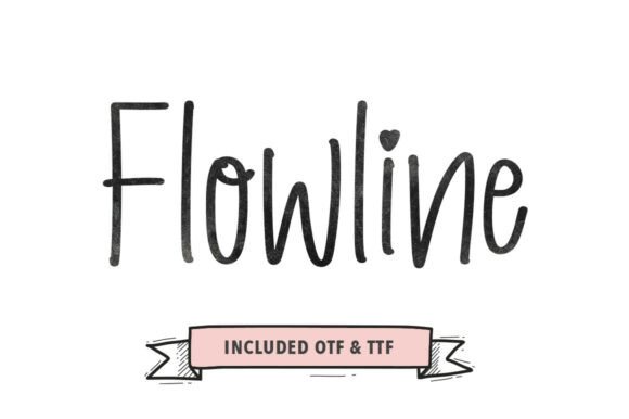 Flowline: A Script Font That Adds Personality to Your Campaigns