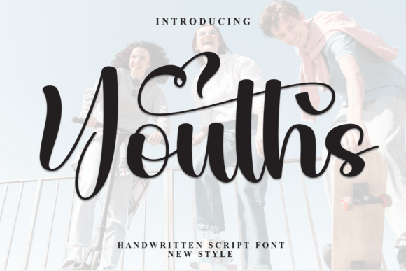 Font for Editorial Design: Youths Adds Personality to Your Content