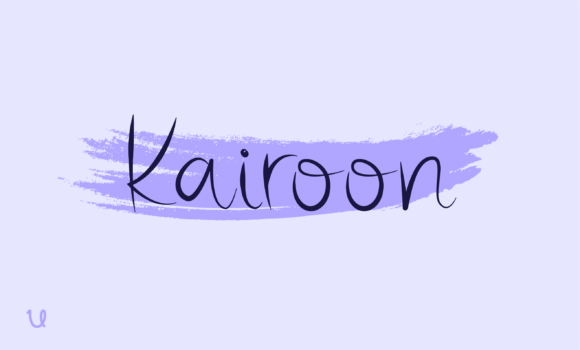 Kairoon: A Script Font That Balances Art and Function