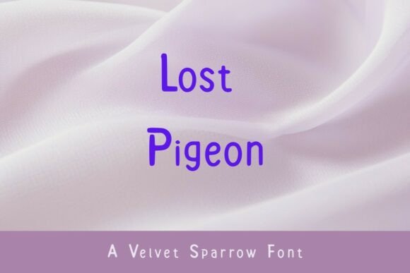 Lost Pigeon: A Script Font for Digital Branding and Web Design