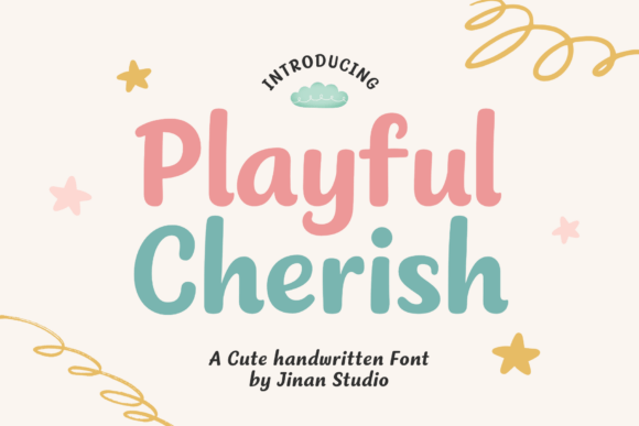 Playful Cherish: A Font for Warm, Handmade Creativity