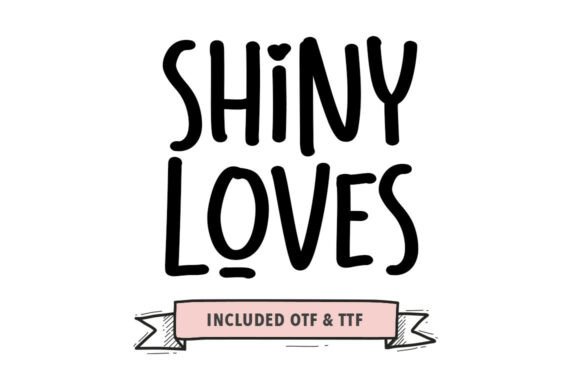Shiny Loves: A Vibrant Script Font for Editorial Design