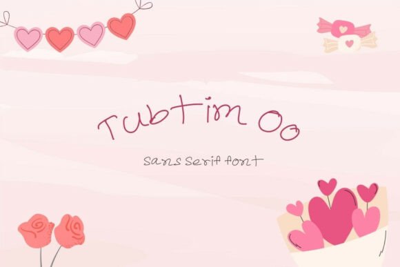 Tubtim Oo: A Handwritten Font for Editorial Expression