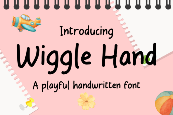 Wiggle Hand: A Playful Typeface for Branding Projects