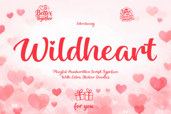 Wildheart: A Playful Font for Dynamic Digital Design